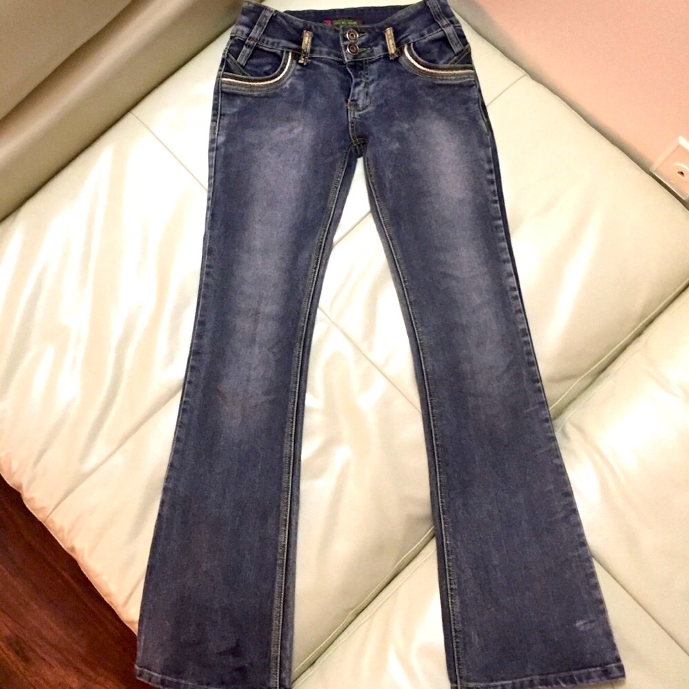 XIAO MO WANG FLARED JEANS